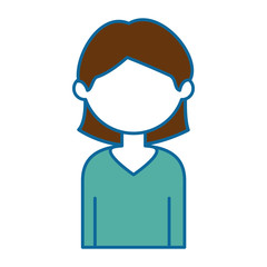 beautiful businesswoman avatar character