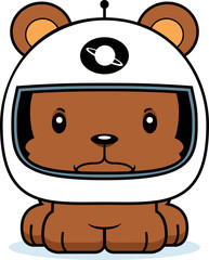 Cartoon Angry Astronaut Bear © corythoman