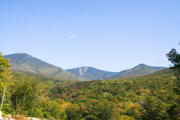 New Hampshire White Mountains in Early Fall