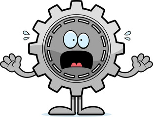 Scared Cartoon Gear
