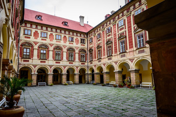 Naklejka premium Czech castle Libochovice