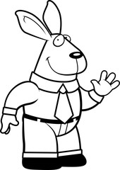 Rabbit Businessman