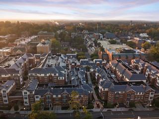 Aerial of Princeton New Jersey