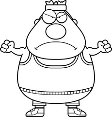 Angry Cartoon Fitness