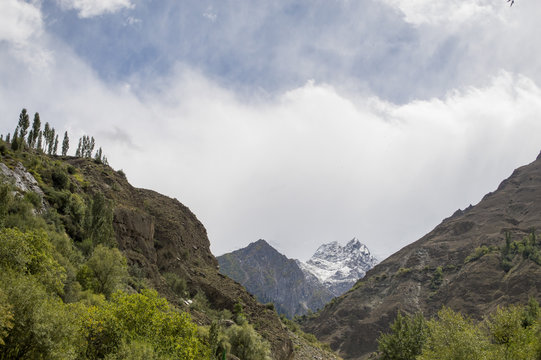 Naanga Parbat Covered in Clouds !