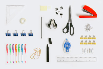 Office supplies mock up.