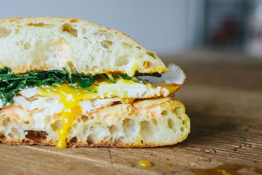 Breakfast sandwich