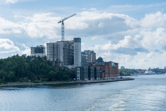 Riverfront development of Kvarnholmen Stockholm