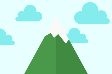 Vector mountain.