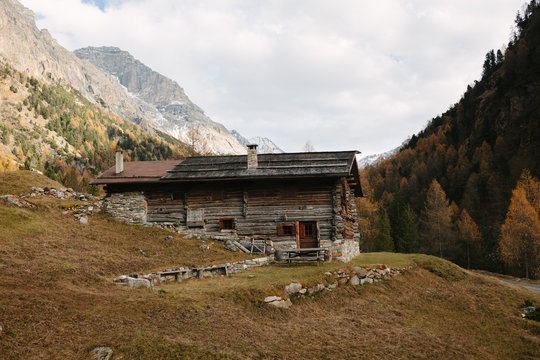 Typical mountain chalet