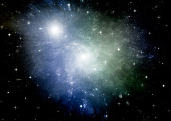 Obraz premium galaktyka w wolnej przestrzeni