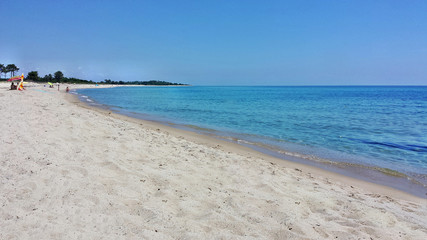 Strand in der nähe Solenzara, Korsika