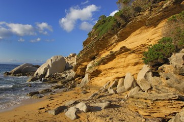 Fototapeta premium Coast, Gallura, Sardinia, Italy, Europe