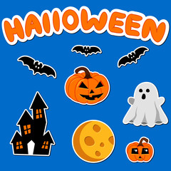 Halloween stickers