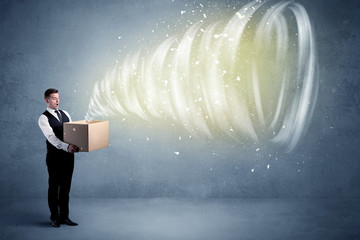 Whirlwind in box concept