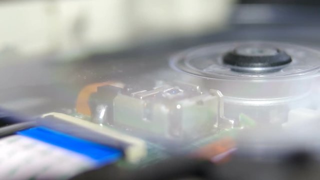 Operation of the cdrom mechanism
