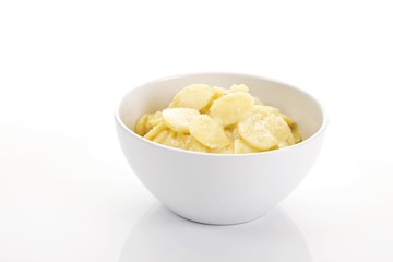 Potato salad in a bowl