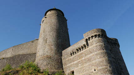 Fototapeta na wymiar Castello di Fougeres in Bretagna