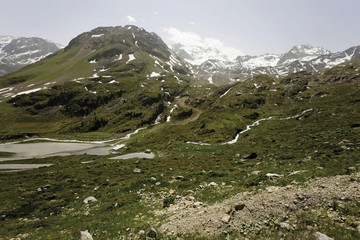 Fototapeta na wymiar Kaunertal Valley, Tyrol, Austria, Europe