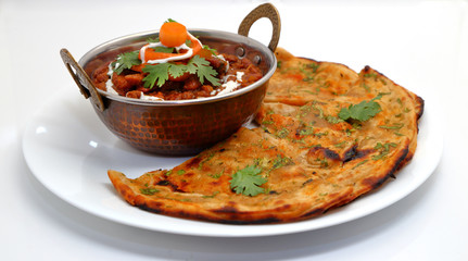 Rajma curry or rajma masala. Indian food curry.