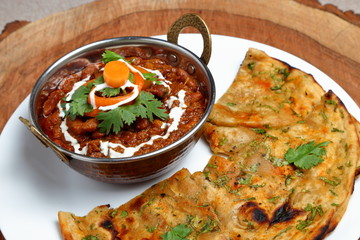Rajma curry or rajma masala. Indian food curry.