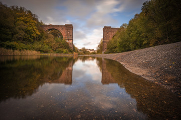 Dortmund H&ouml;rde alte zerst&ouml;rte Br&uuml;cke ehemalig Hoesch