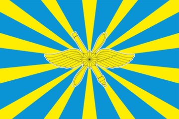 new flag of the aerospace force of the Russian Federation