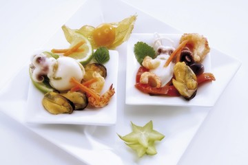 Seafood platter