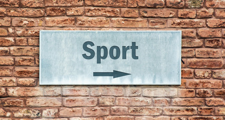 Schild 225 - Sport