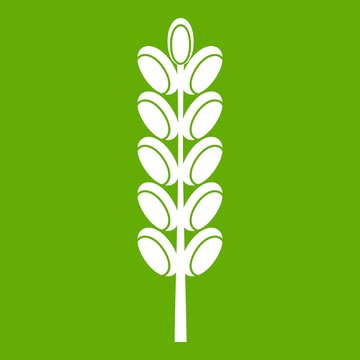 Field spike icon green