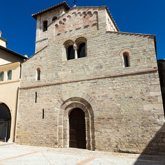 Fototapeta na wymiar wonderful medieval church