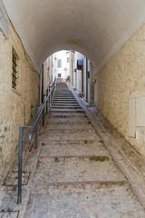 the alley of Spoleto