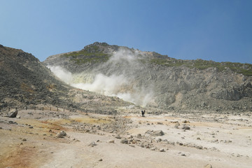 阿寒国立公園　硫黄山