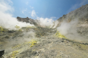 阿寒国立公園　硫黄山