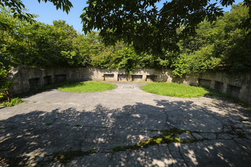 函館山要塞の遺構