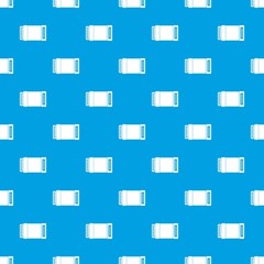 Accordion pattern seamless blue