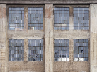 industrial window scenery