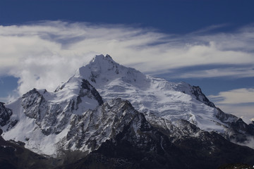 Fototapeta na wymiar Huayna Potosi, (6088m) Boliva