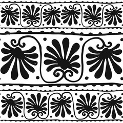 Abstract floral background, seamless pattern for your design