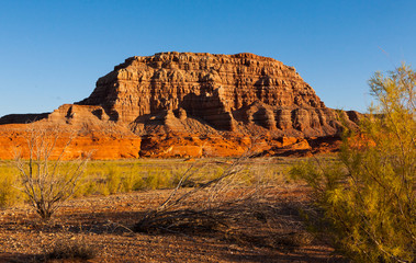 Lake Powell Sunrise Rock Formation