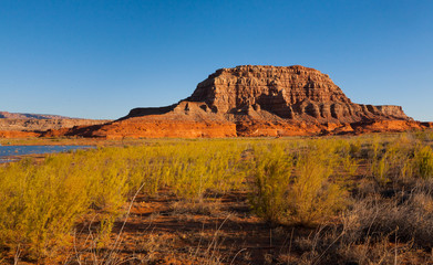 Rock Formation at Lake Powell