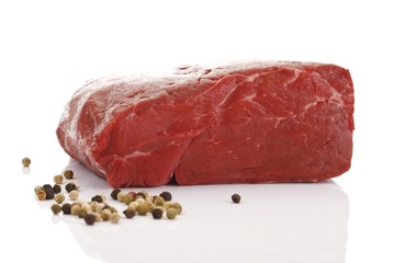 Raw beef filet