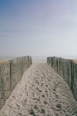 sandy path to beach