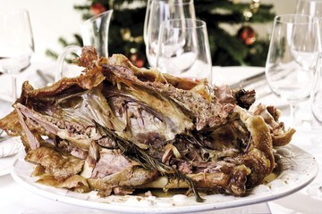 Remains of the christmas goose