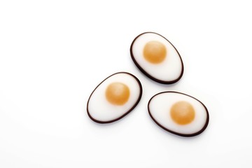 Fondant fried eggs