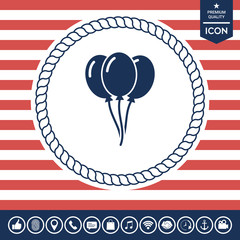 Balloons icon