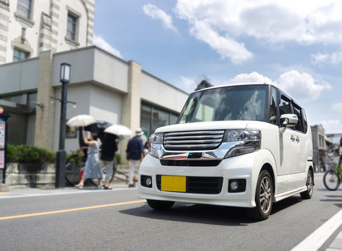 Fototapeta 軽自動車 ミニバン