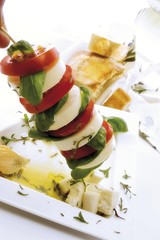 Mozzarella skewer
