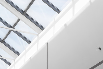 Fototapeta premium Skylight window - abstract architectural background