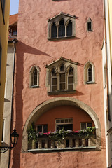 Baumburg Tower (Baumburger Turm), Regensburg, Upper Palatinate, Bavaria, Germany, Europe